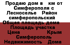 Продаю дом в 8 км от Симферополя с.Лесноселье › Район ­ симферопольский › Общая площадь дома ­ 60 › Площадь участка ­ 15 › Цена ­ 1 600 000 - Крым, Симферополь Недвижимость » Дома, коттеджи, дачи продажа   . Крым,Симферополь